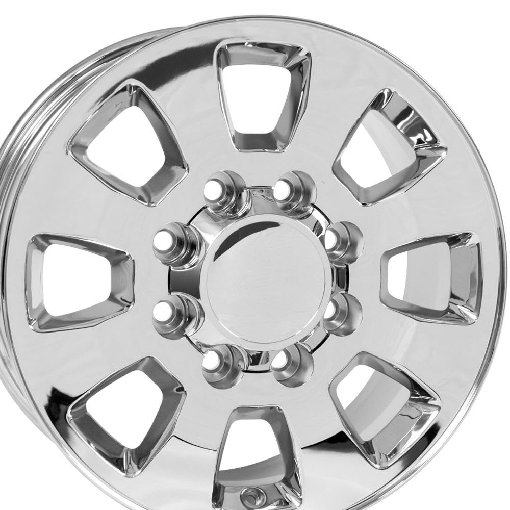 Chrome Wheel OE Wheels LLC CV75A-18080-8650-12C Painted (18 x 8. inches /8 x 165 mm, 12 mm Offset)
