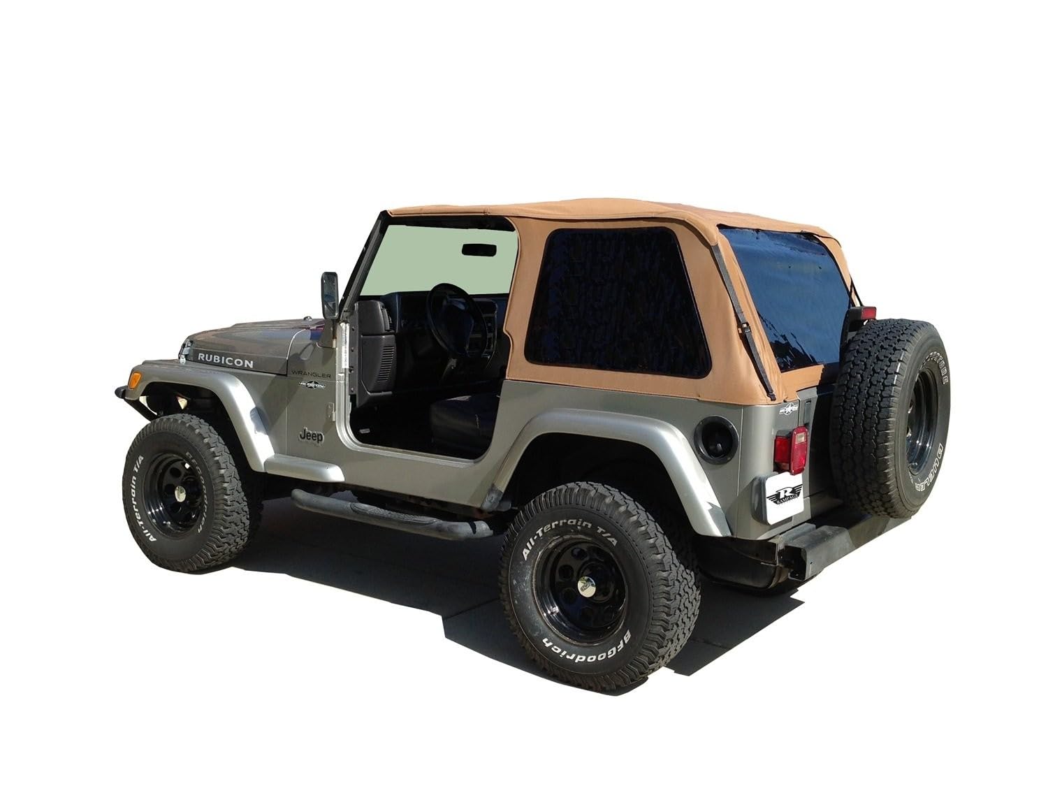 Rampage Frameless Trail Top RAMPAGE PRODUCTS | Vinyl, Spice Denim Color with Tinted Windows | 109517 | Fits 1997 - 2006 Jeep Wrangler TJ
