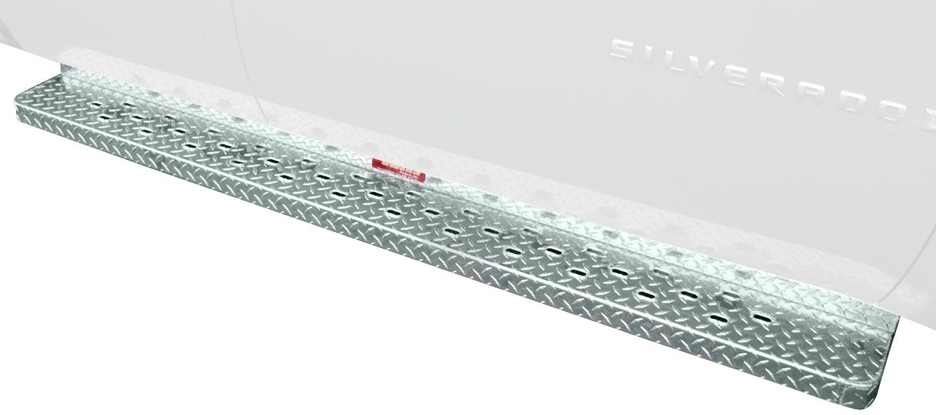 Owens 82320G Products Commercial Cab Length Running Boards Diamond w/o Stone Guard And w/Star Bu
