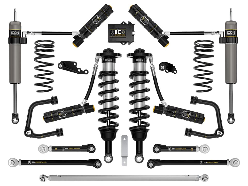 2024 Lexus GX550 ICON, 1.25-3" Lift, Stage 10 Suspension System, Tubular