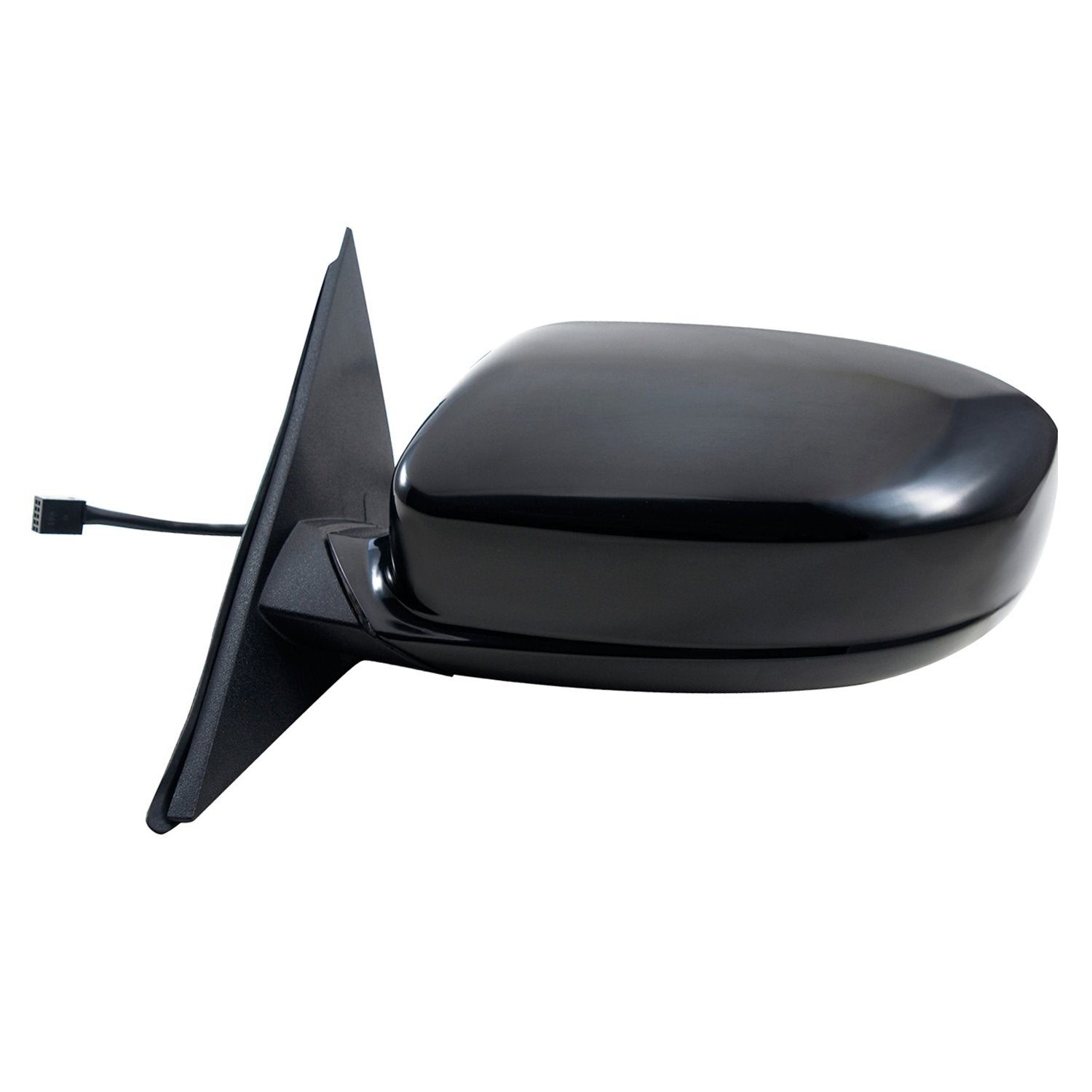 Mirror Driver Side for Chrysler 300 Sedan, Code GYE, Textured Black w/PTM Cover, w/Memory, Foldaway, Heated Power