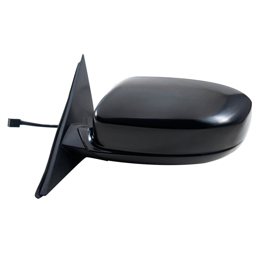 Mirror Driver Side for Chrysler 300 Sedan, Code GYE, Textured Black w/PTM Cover, w/Memory, Foldaway, Heated Power
