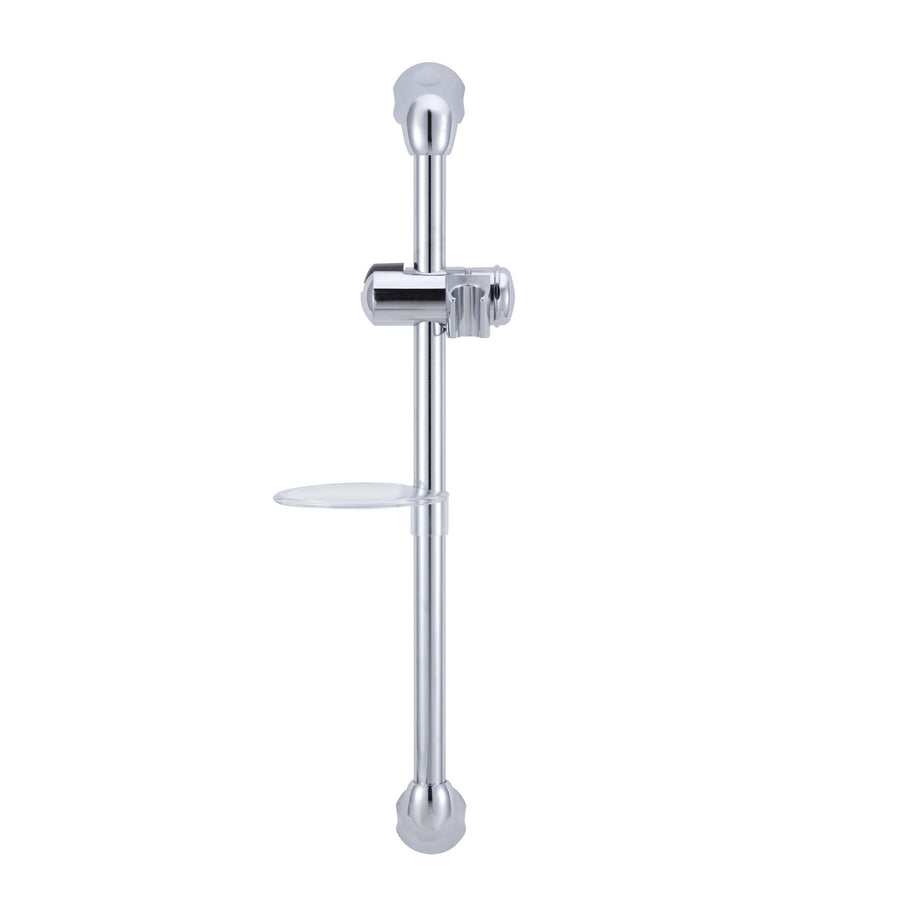Dura Faucet RV Adjustable Handheld Showerhead DF-SA300CL-CP Shower Slide Bar (Chrome)