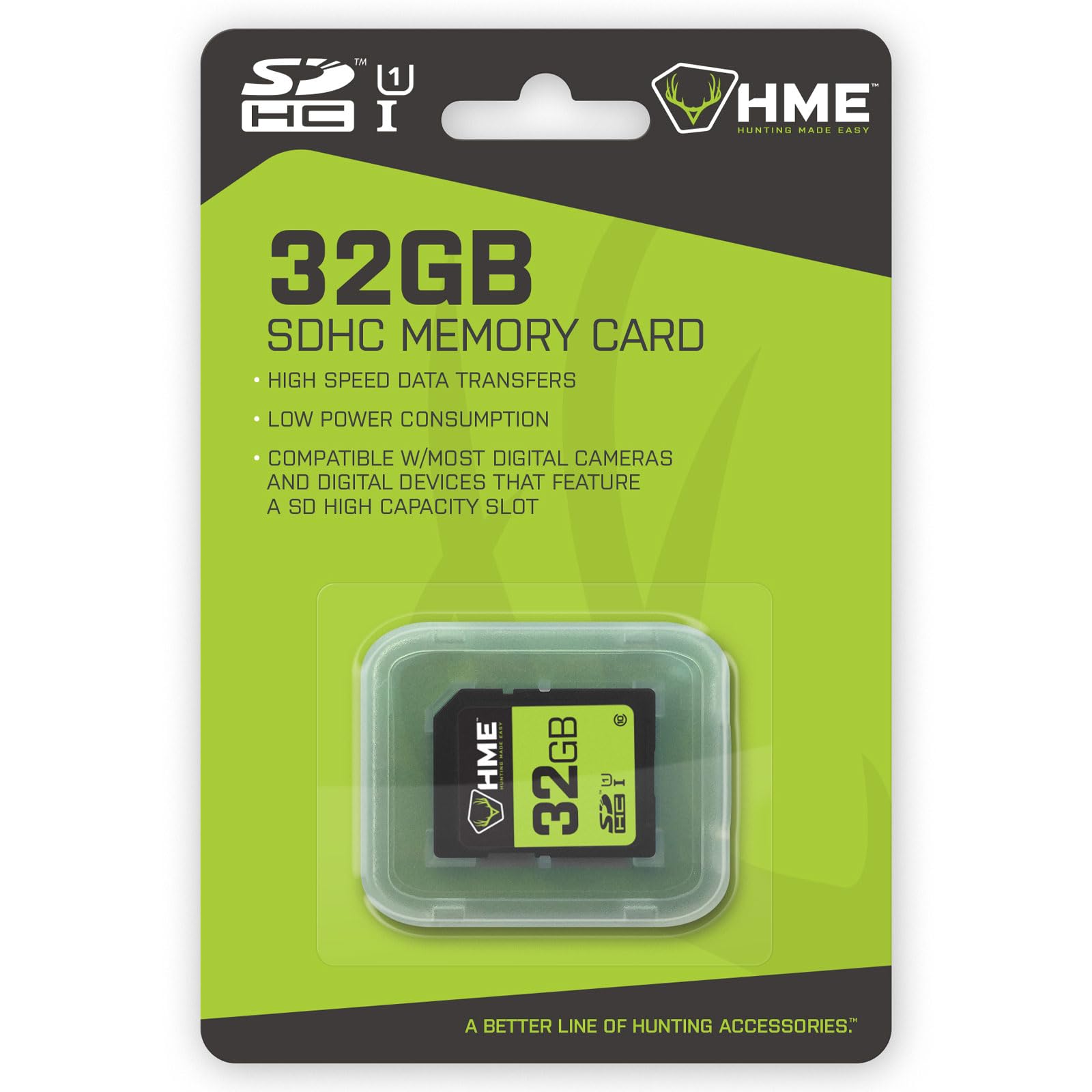 Compact Durable HME SD Cards - Reliable High-Speed Memory Cards Compatible with SDHC Slot Devices, 32GB