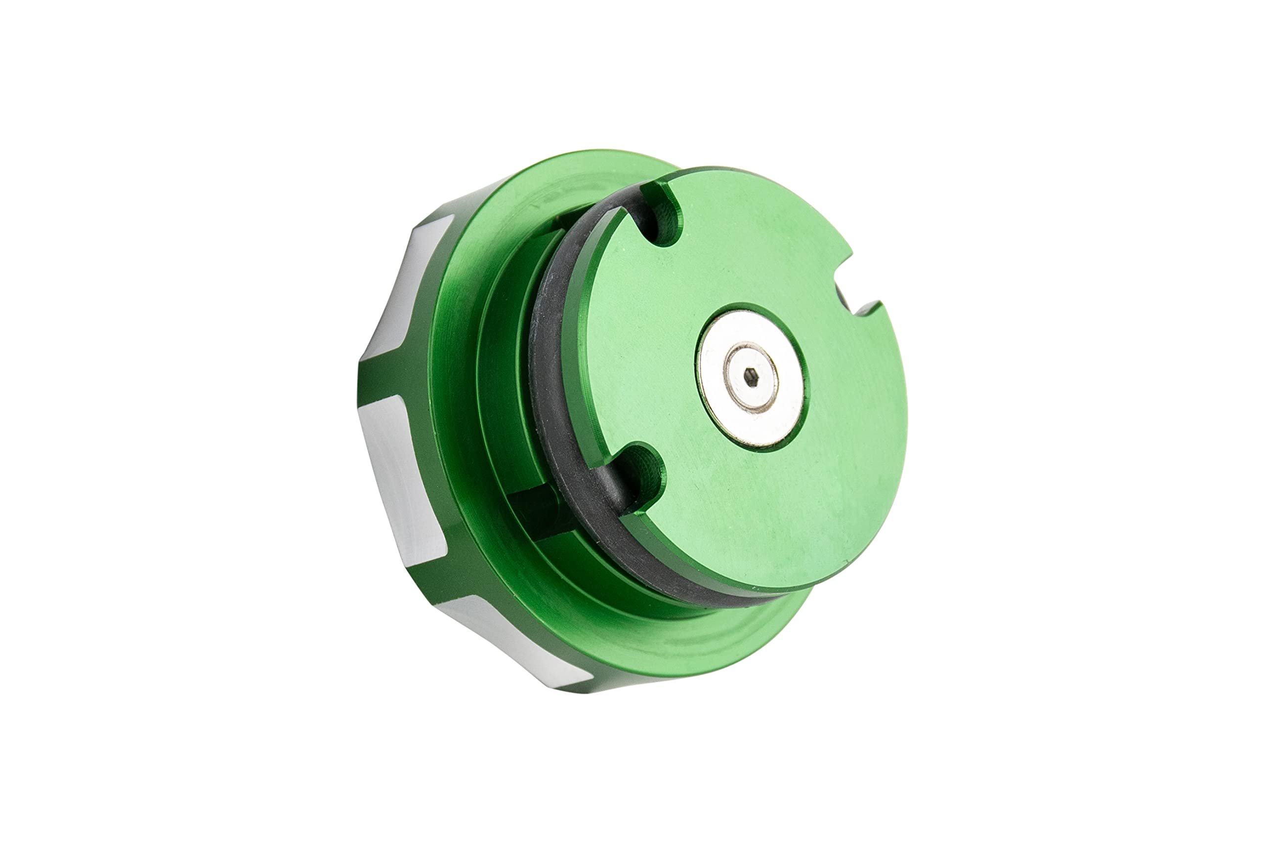 Sinister Diesel Billet Fuel Plug Cap Green for 2013+ Dodge Ram 6.7 Cummins