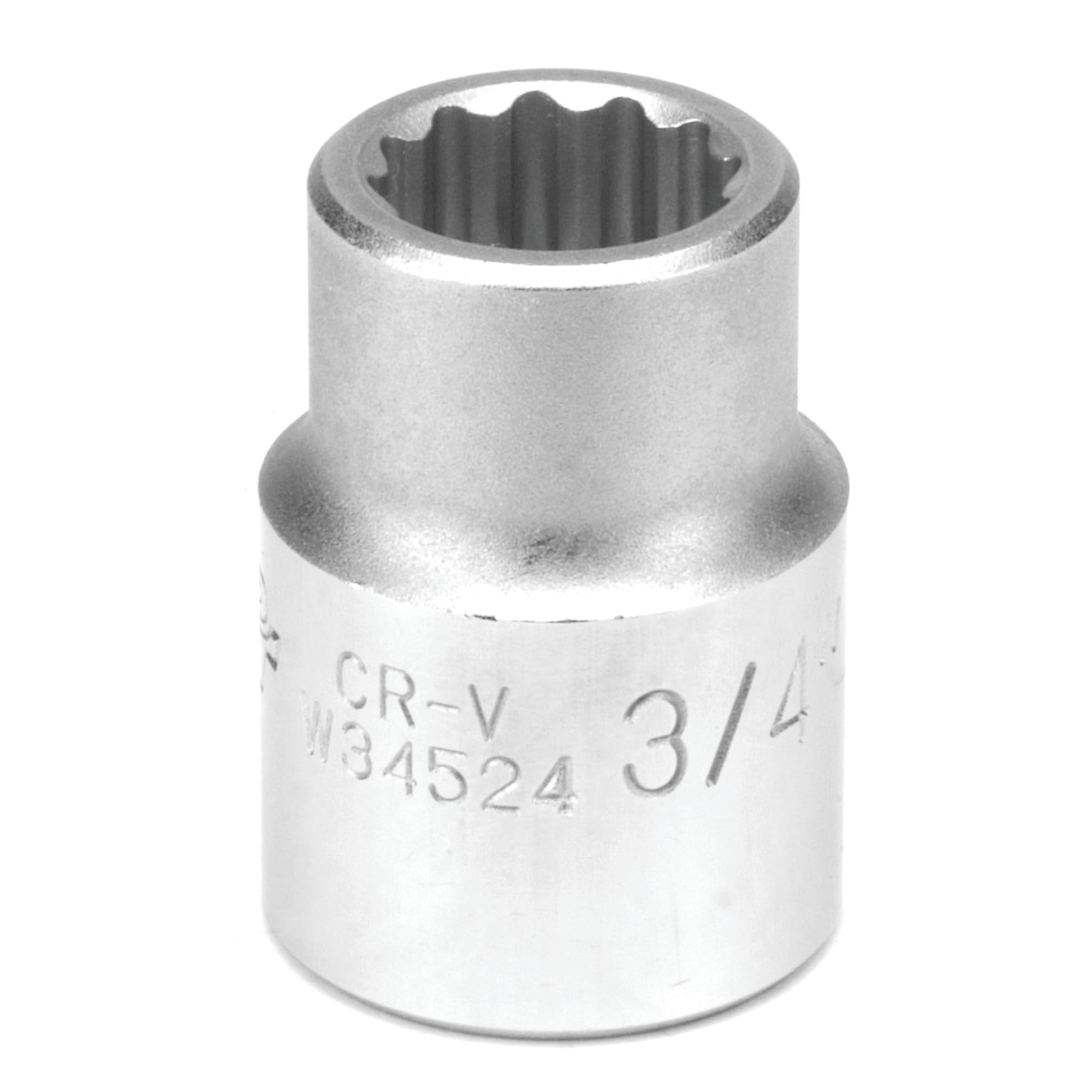 3/4-Inch Drive Performance Tool W34524 12-Point Standard Socket 3/4-Inch 12pt Socket