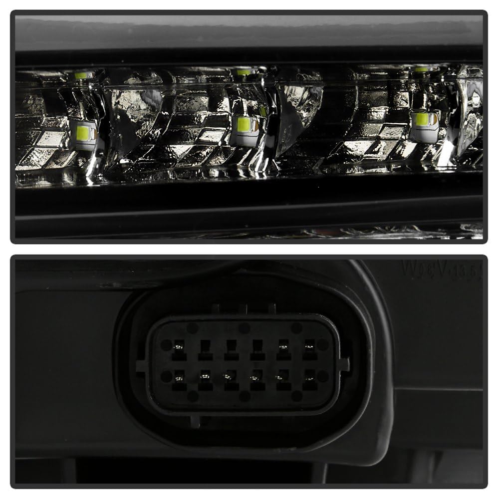 Chrysler 300 Spyder (OE) Halogen Only 2015-2023 (Won‘t Fit HID Models) Black Bezel Driver Side Headlight -OEM Left