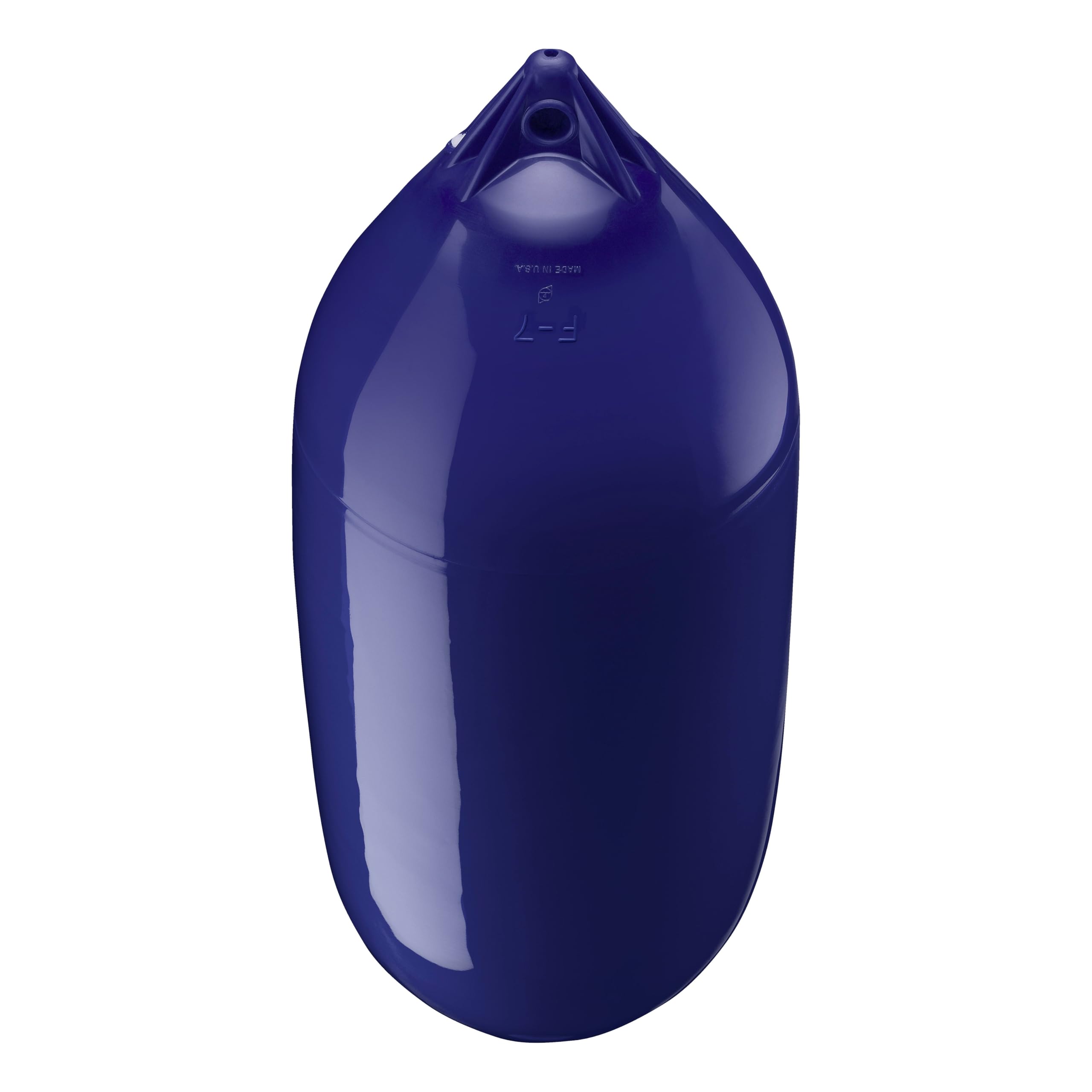 F-7 Standard Blue Ropehold Polyform Boat Fender - Navy Blue