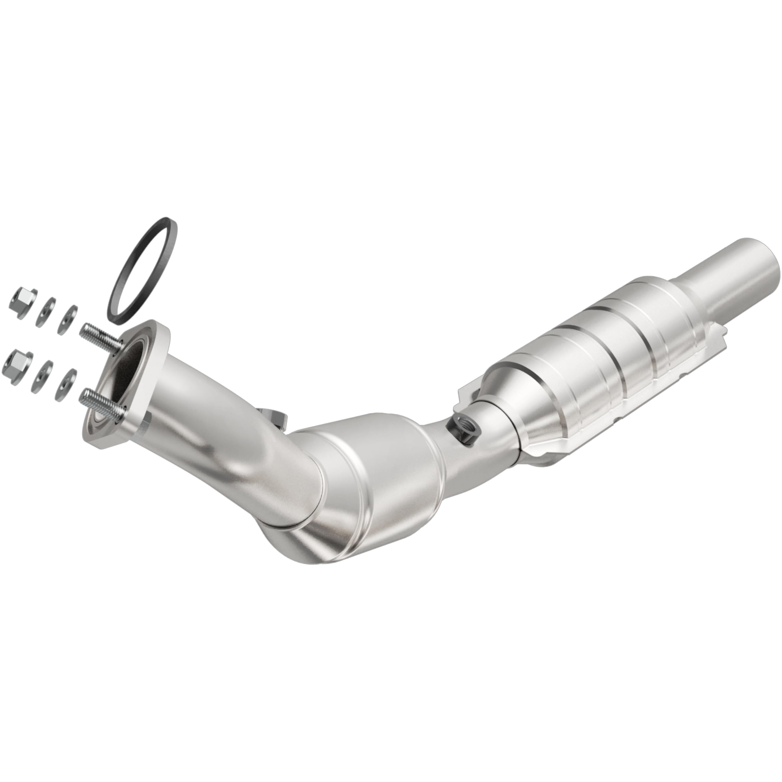 MagnaFlow OEM Grade Direct-Fit Catalytic Converter Federal/EPA Compliant 51673 - Stainless Steel 2.5in Main Piping, 33.9in Overall Length, Pre-and-Post Converter O2 Sensor - Camaro Replacement