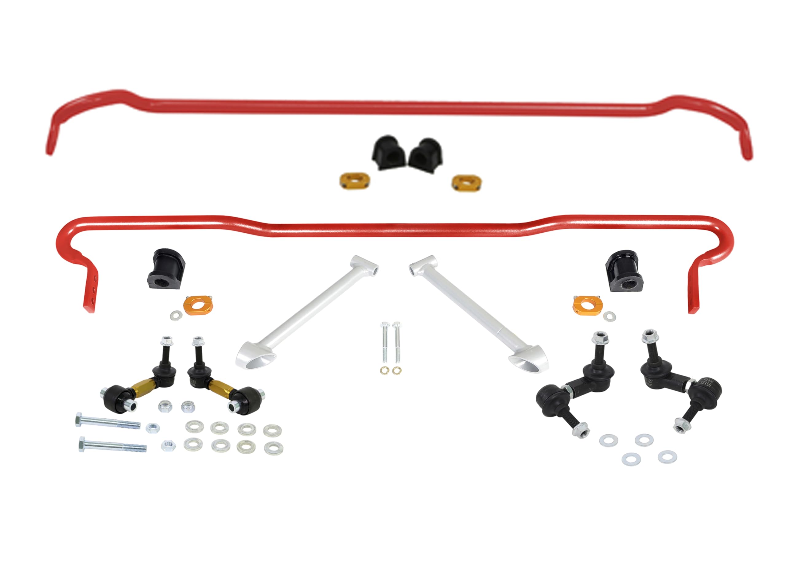 Nolathane Front and Rear REV013.0002 Suspension Stabilizer Bar Kit Compatible with Subaru 08-14 Impreza