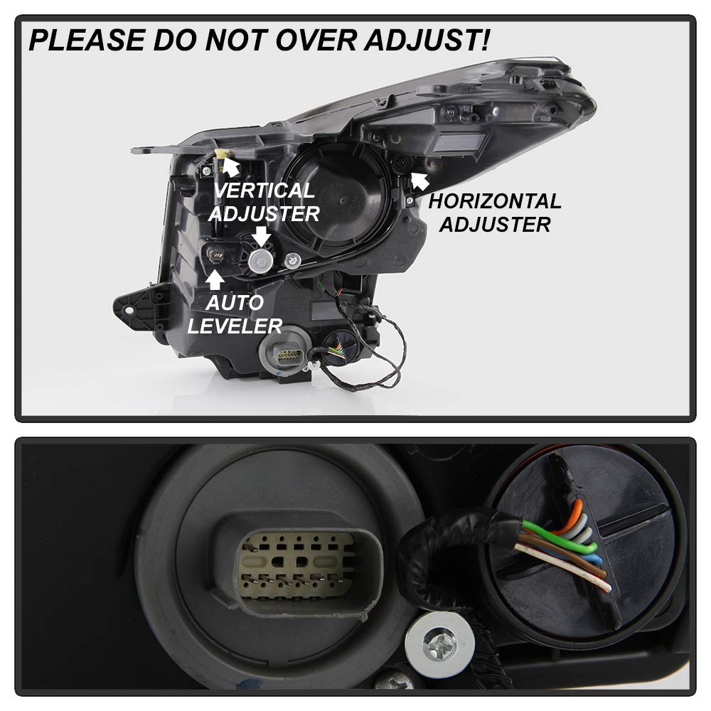 Projector Headlights Xtune (PRO-JH-CATS14-OE-R) (POE)