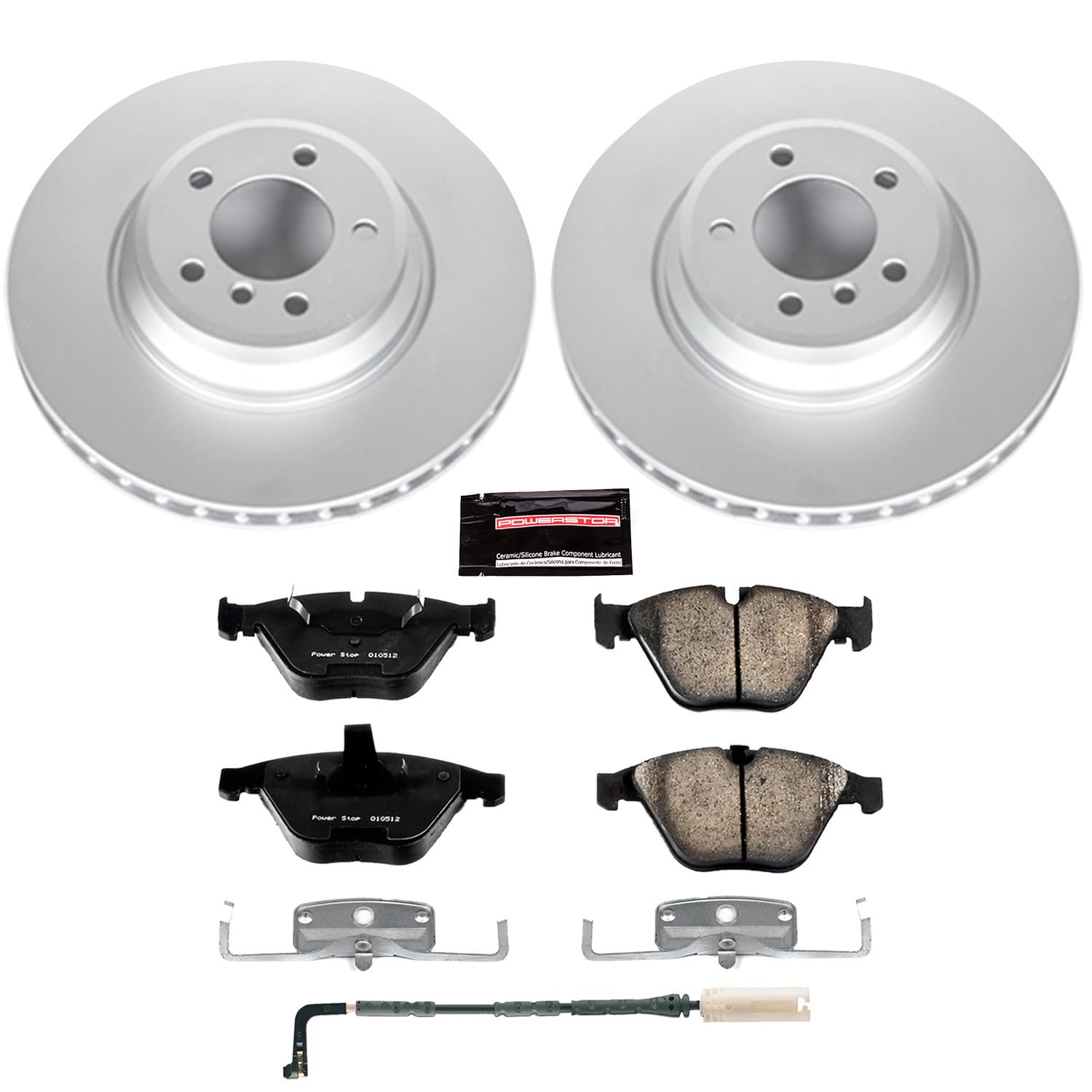 Power Stop Z23 Evolution Geomet Coated Brake Kit For BMW 335i xDrive 2009-2010, 335xi BMW 2007-2008 [Model Specific]