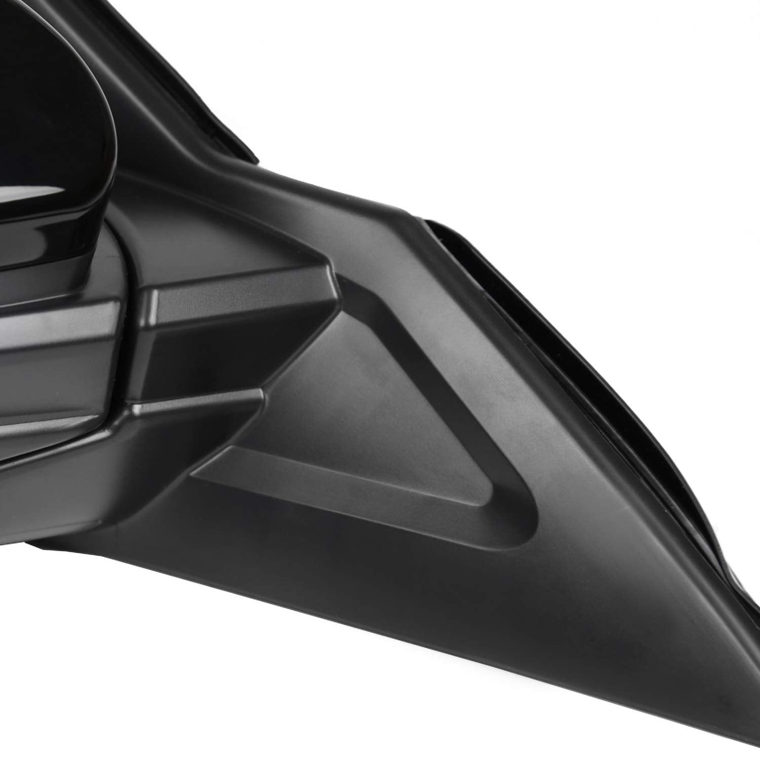 Spec-D Tuning Black Right Passenger Side 3-Pin Folding Mirror Compatible with 2016-2021 Honda Civic