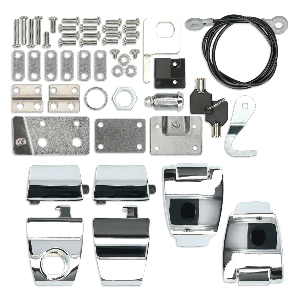 METRA - Latch and Hardware Kit Tour-Pak - Harley-Davidson 1996-2013 (BC-TPHK)
