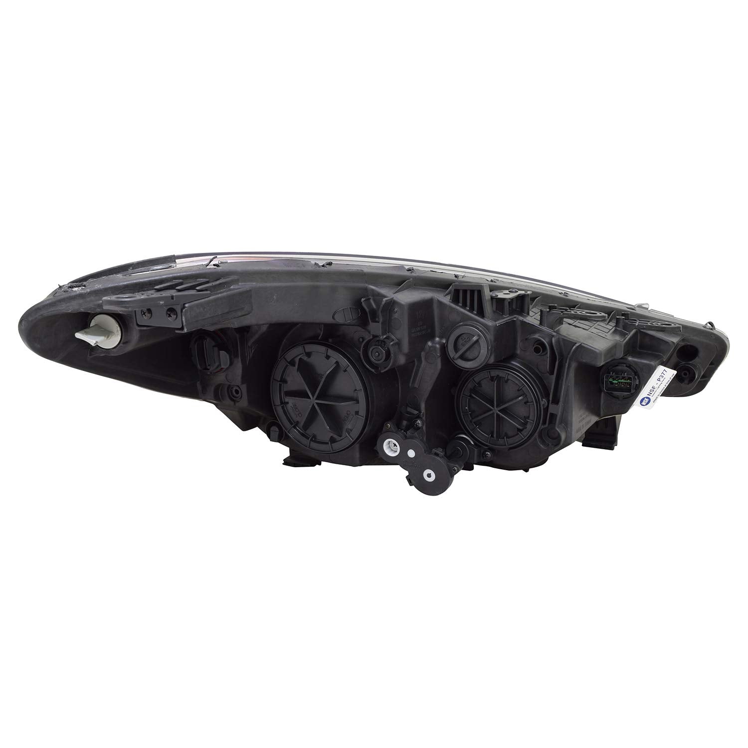 Left TYC Headlight Assembly Compatible with 2015-2016 Kia Forte