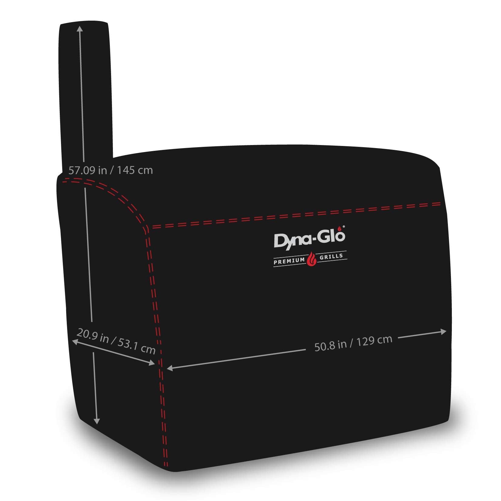 Barrel Charcoal Grill Cover Dyna-Glo DG675CBC