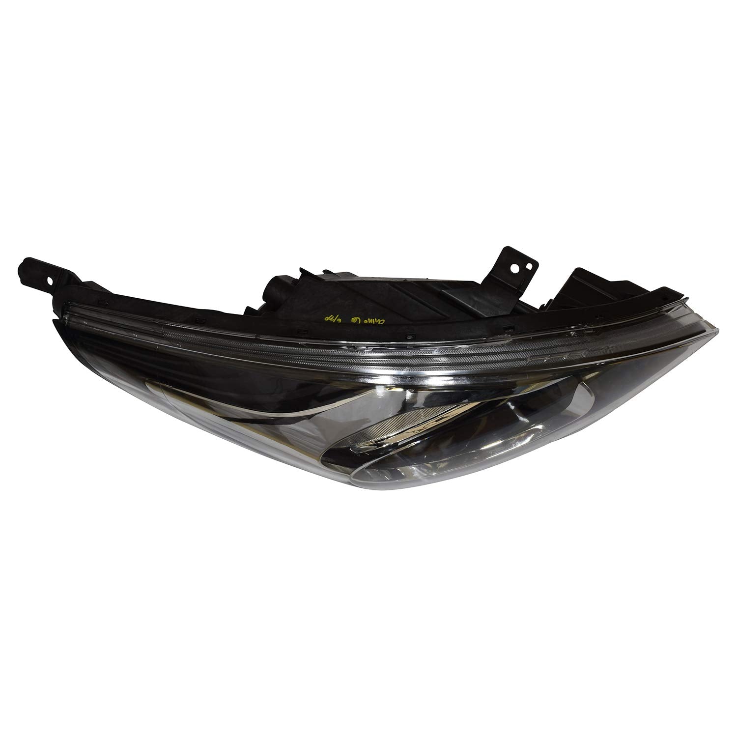 Right TYC Headlight Assembly Compatible with 2012-2017 Kia RIO