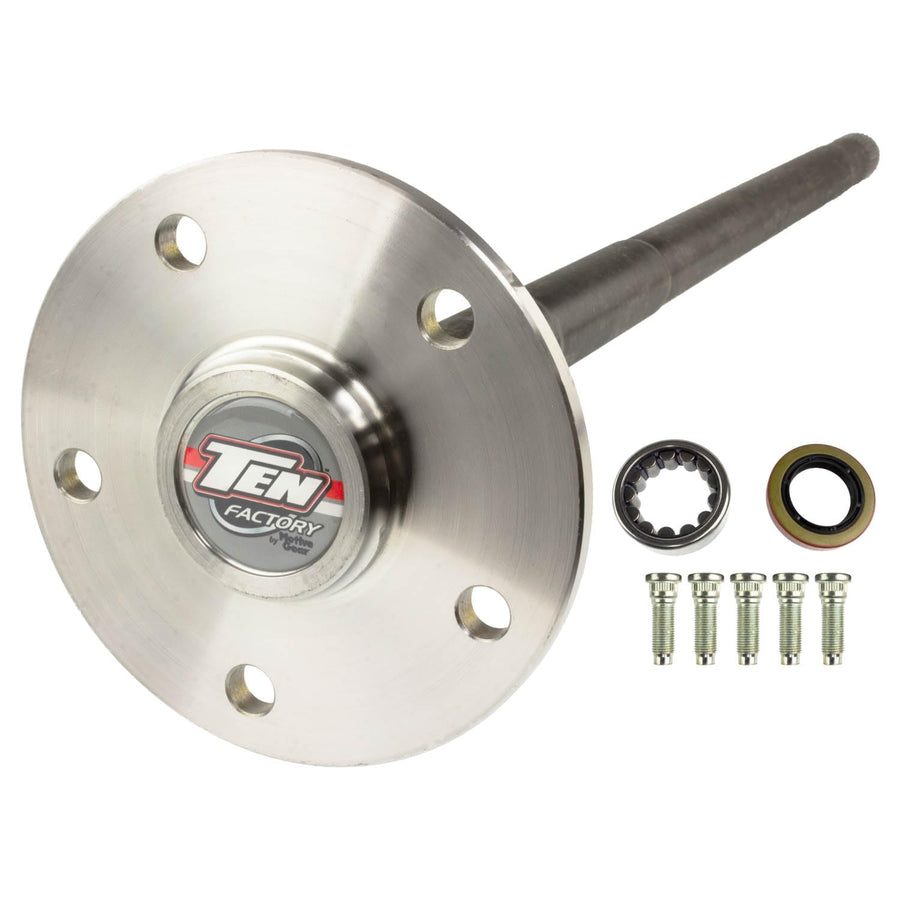 TEN Factory MG25101 Spline Drive Bolt Pattern Axle Shaft Assembly for Ford 8.8, 31 Spline Axle Type Left (Driver) - Fits Ford F-150, Bronco Bronco II Replaces AXF880002, E3TZ4234E, PA5389E, YA F880003