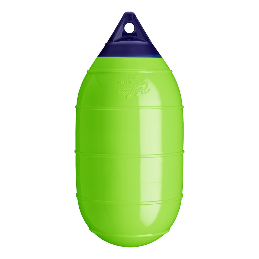 Polyform LD-2 Low Drag Buoy Standard Blue Ropehold - Lime