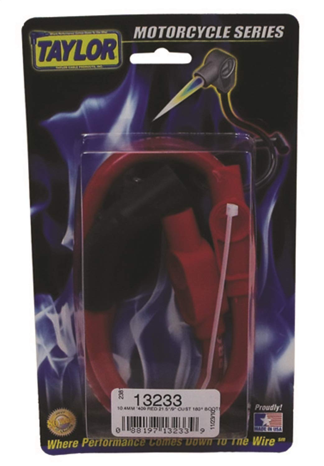 Spiro-Pro Taylor Cable 13233 409 red 21.5/9in custom MC 180