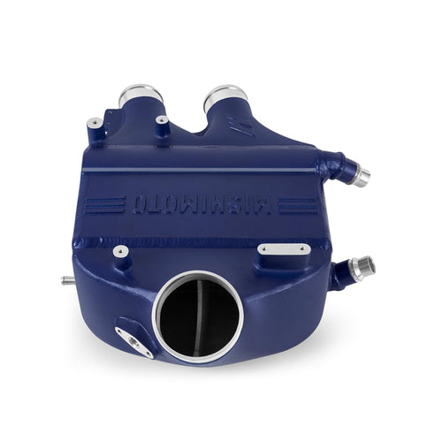Mishimoto Performance Air-to-Water Intercooler MMINT-F80-15CFDB, Compatible With BMW F8X M3, M4, and M2, 2015-2020, Frozen Dark Blue