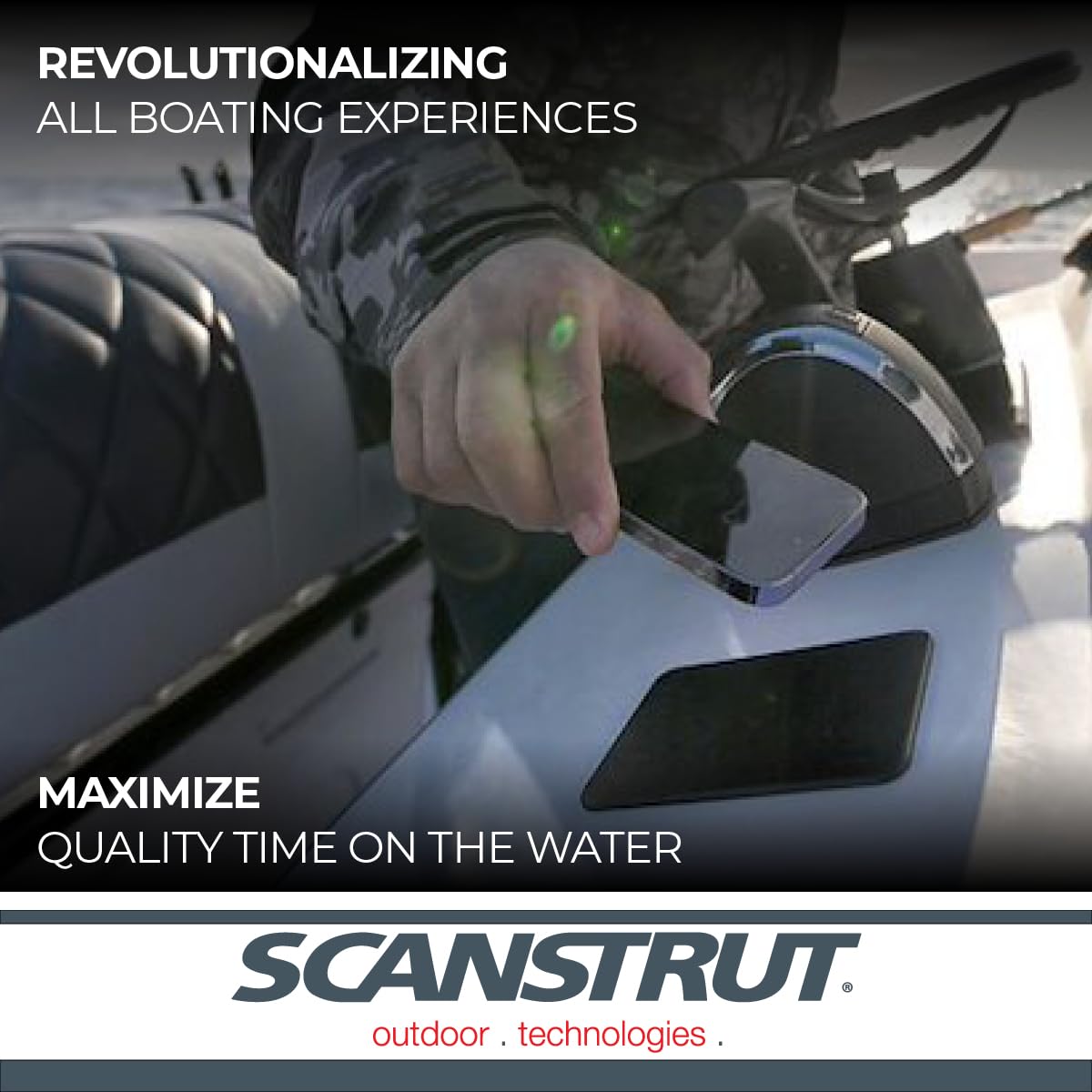 Scanstrut Sub 15W SC-CW-7GT Waterproof Wireless Charger 3-Coil