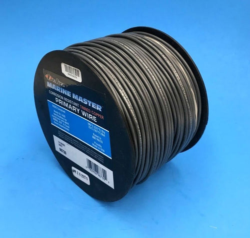 Marine Tinned Copper DEKA 14AWG Grey Boat Stranded Wire 100 Feet Made in USA