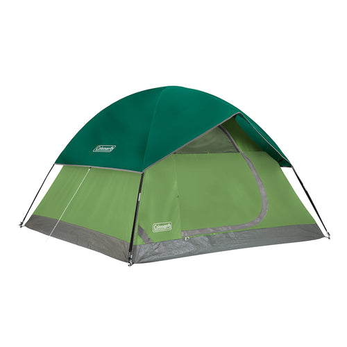 Coleman Camping Tent Sundome with Rainfly, 2/3/4/6 Person Sets Up in 10 Mins, Weatherproof Shelter for Camping, Festivals, Backyard, Sleepovers, & More