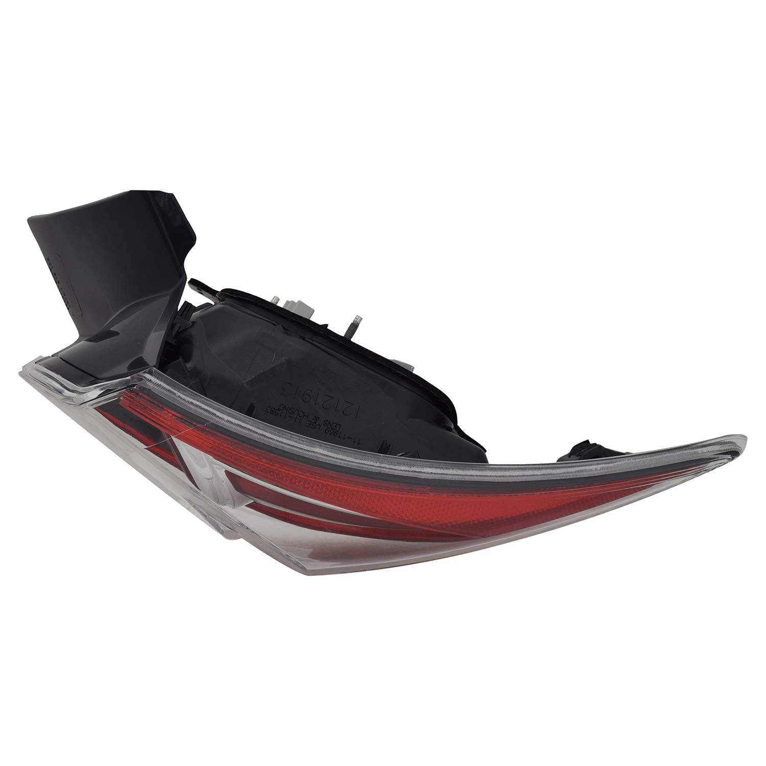 Right TYC Tail Light Assembly Compatible with 2010-2013 Mazda Mazda3