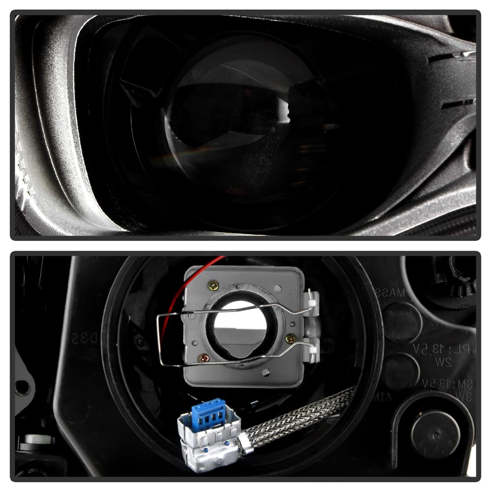 Jeep Grand Cherokee Spyder (POE) 17-21 (Fit HID Model) w/Auto Leveling LED DRL Headlight (Low D3S High D3S) - OE Black Right