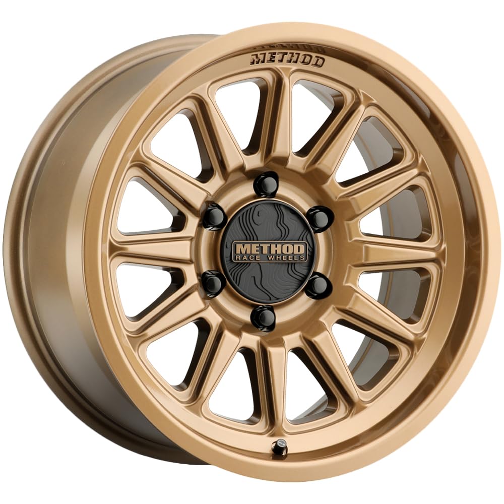 Method 17x8.5 MR323 6x5.5" +25mm Bronze Wheel Rim 17" Inch MR323785601525