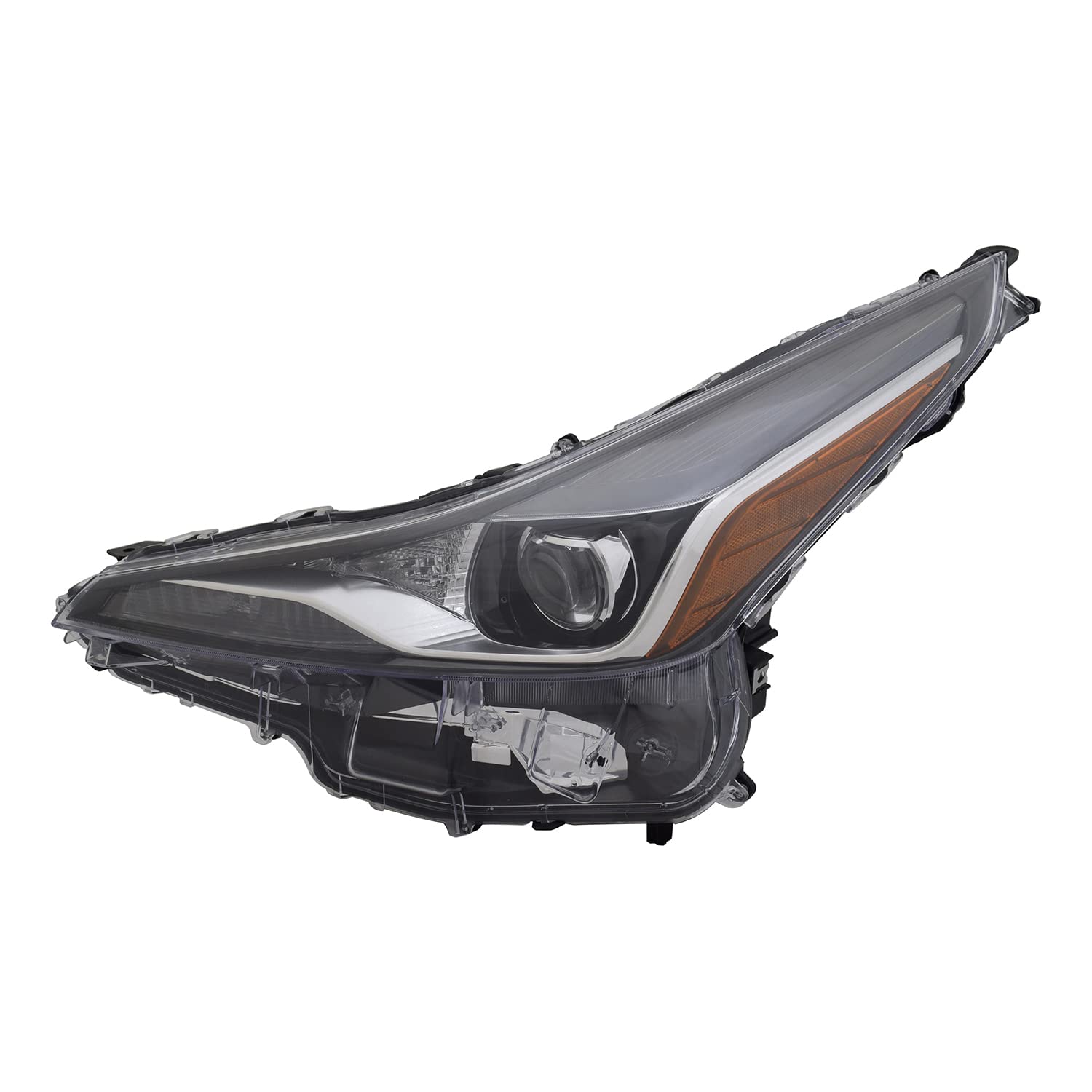 Left TYC Headlight Assembly Compatible with 2019-2021 Toyota Prius