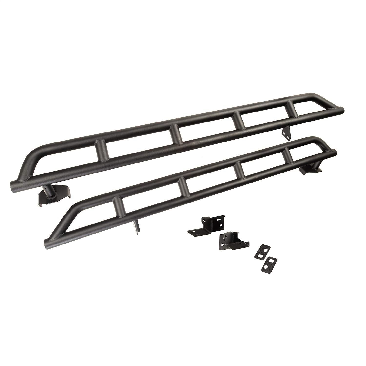 Rugged Ridge RRC Rocker Guard Kit 11504.36; 18-Current Jeep Wrangler Unlimited JLU, 4 Door
