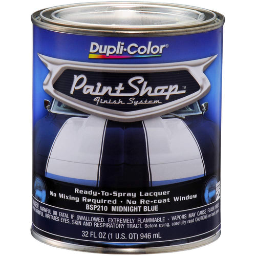 Midnight Blue Dupli-Color BSP210 Paint Shop Finish System Base Coat – 32 oz. Automotive Paint