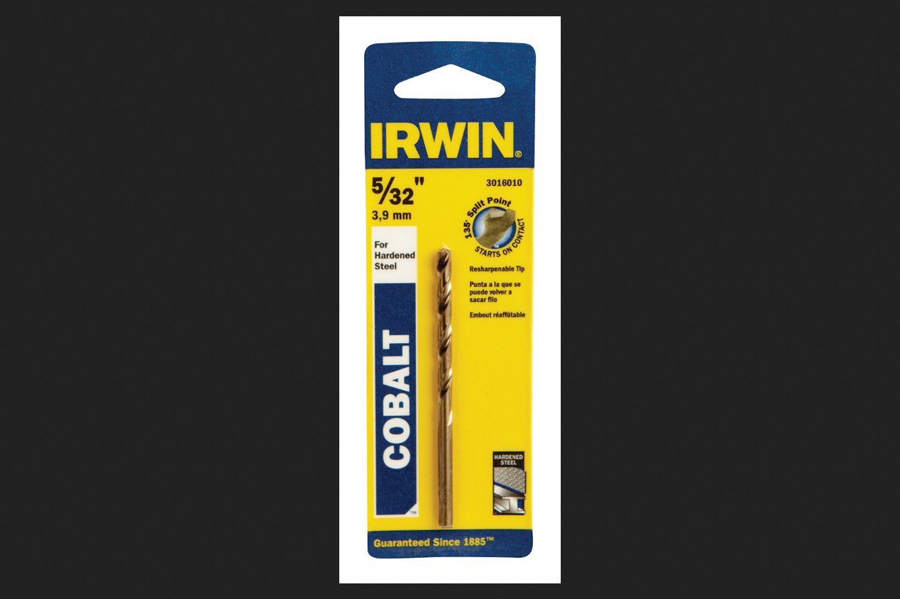 5/32" X Irwin 3016010 3-1/8" Cobalt Drill Bit