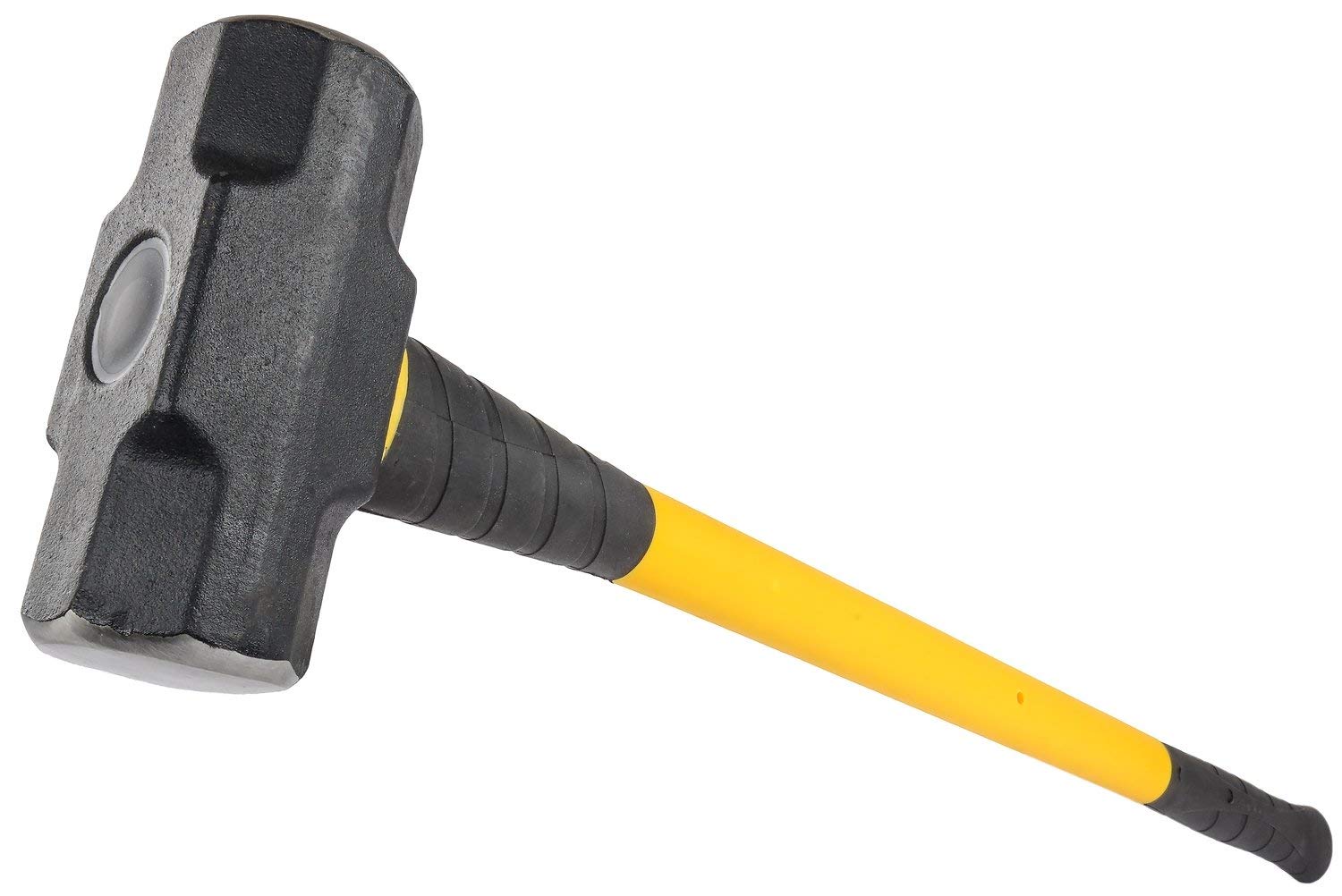 M7115 Performance Tool 12-Pound Sledge Hammer With Fiberglass Handle, Yellow,black