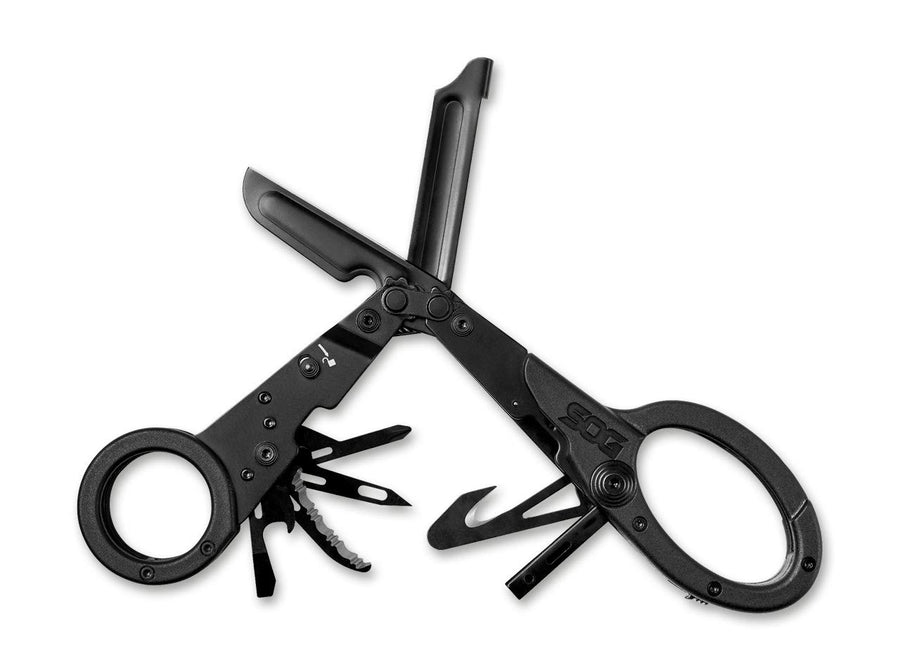 Black Steel SOG Parashears Scissors - 5"
