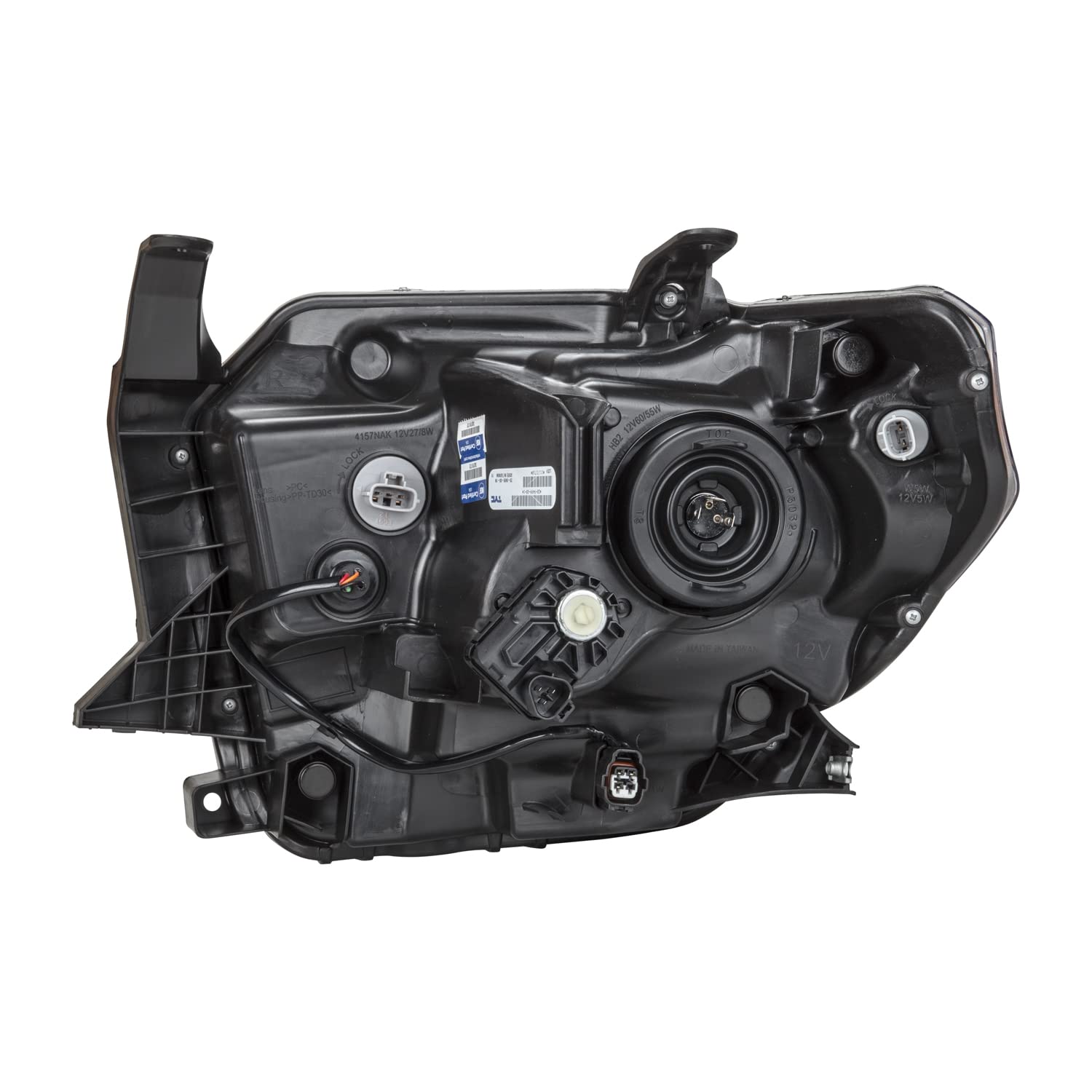 Right TYC Headlight Assembly Compatible with 2014-2017 Toyota Tundra