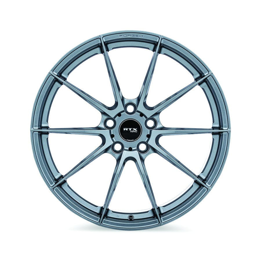 RTX Custom RS03F Wheel - 21x9.5, 40 Offset, 5x114.3 Bolt Pattern, 64.1mm Hub - Gloss Gunmetal Rim