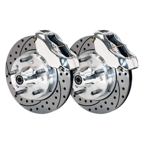 Front Disc Brake Kit Wilwood 140-11013-DP (Early Ford 37-48 Drilled)