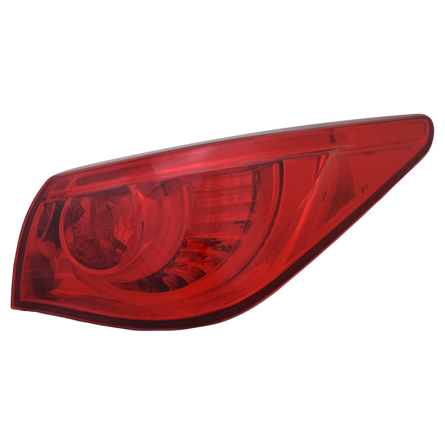 Right TYC Tail Light Assembly Compatible with 2016-2017 Infiniti Q50