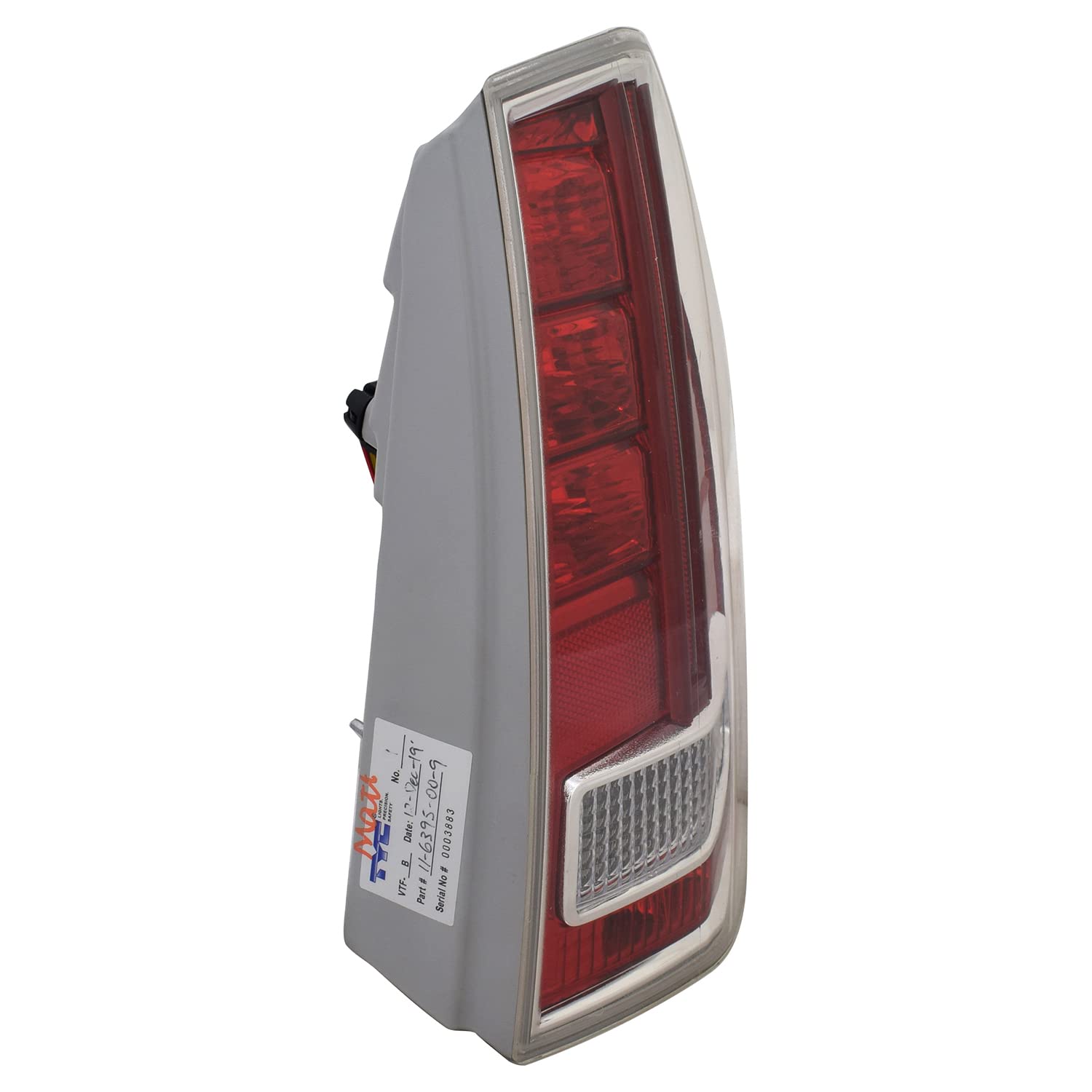 Right TYC Tail Light Assembly Compatible with 2011-2012 Chrysler 300