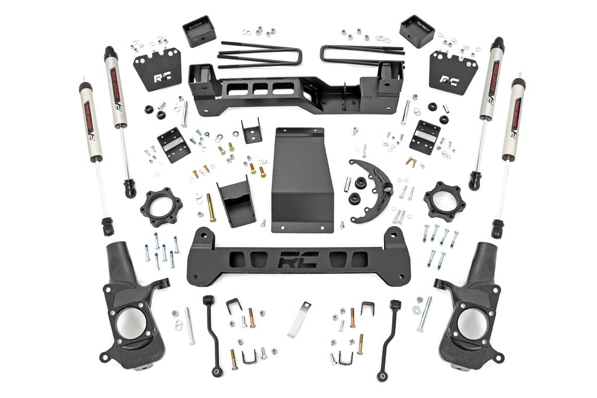 6" Rough Country V2 Lift Kit for 01-10 Chevy Silverado GMC Sierra 2500HD - 29770