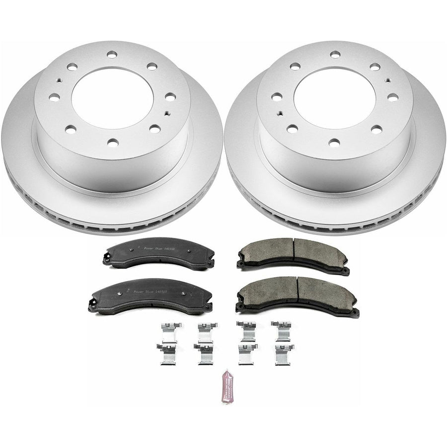 Power Stop Z17 Evolution Geomet® Coated Brake Kit CRK6993 Rear