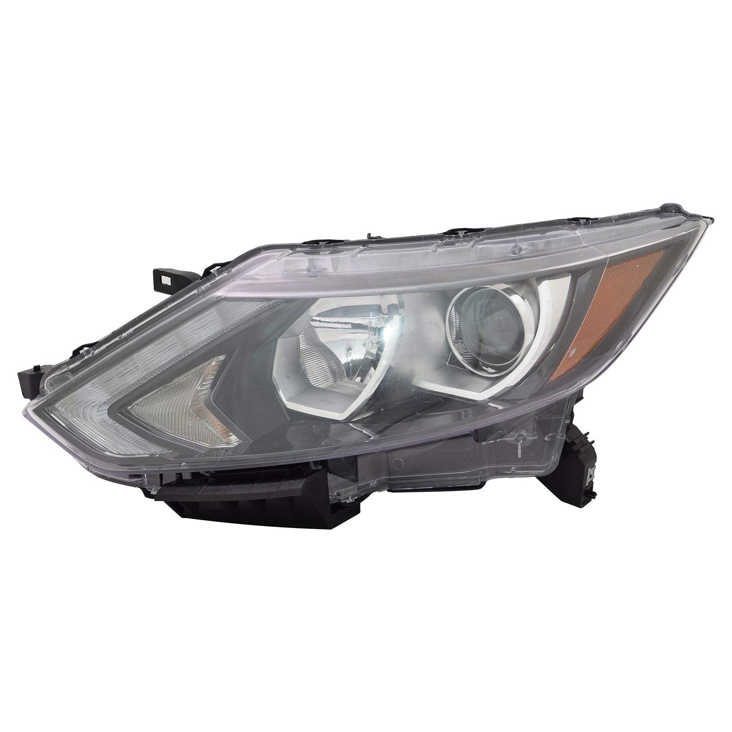 Left TYC Headlight Assembly Compatible with 2017-2019 Nissan Rogue