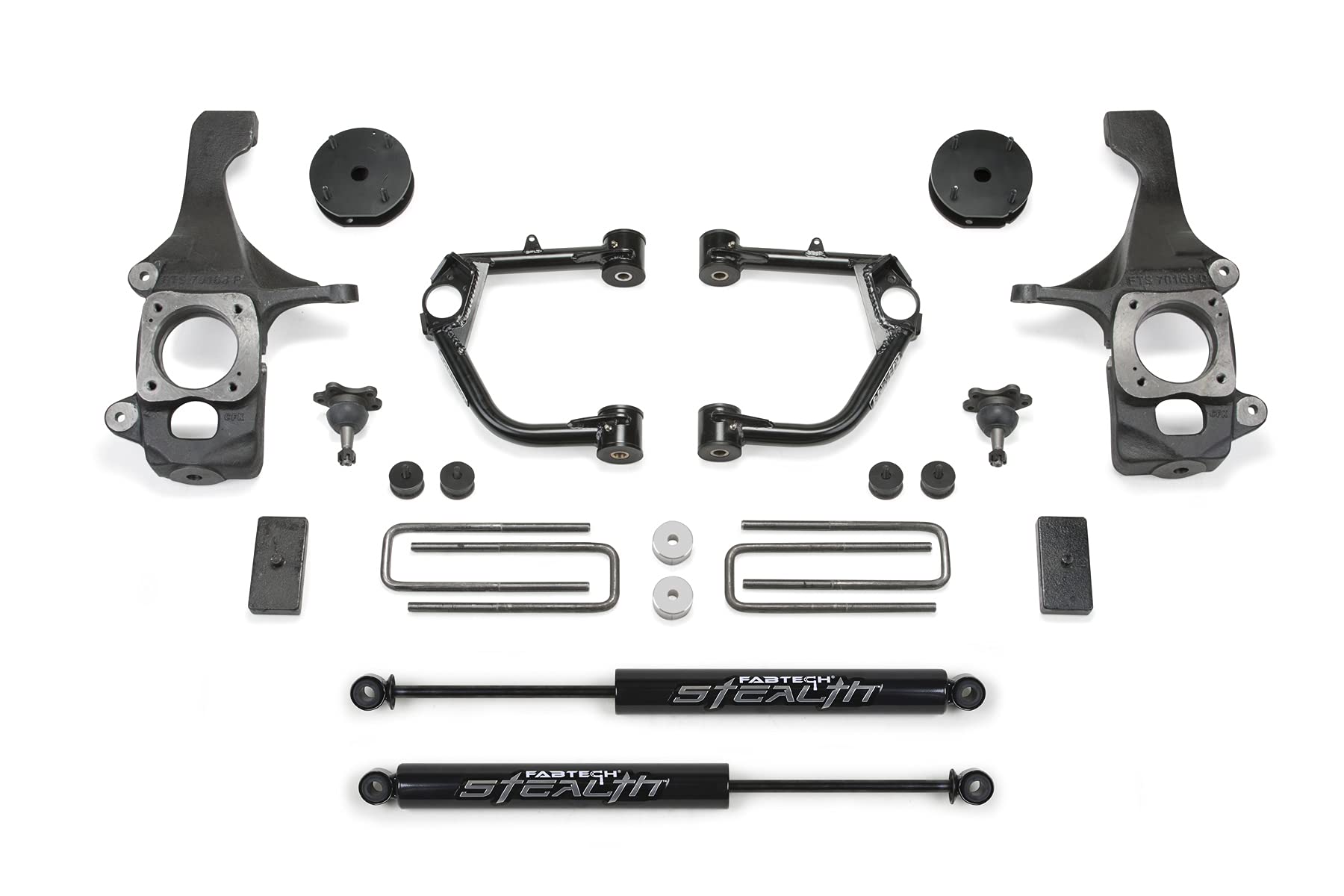 K7028M Fabtech 4in Lift System w/Shocks