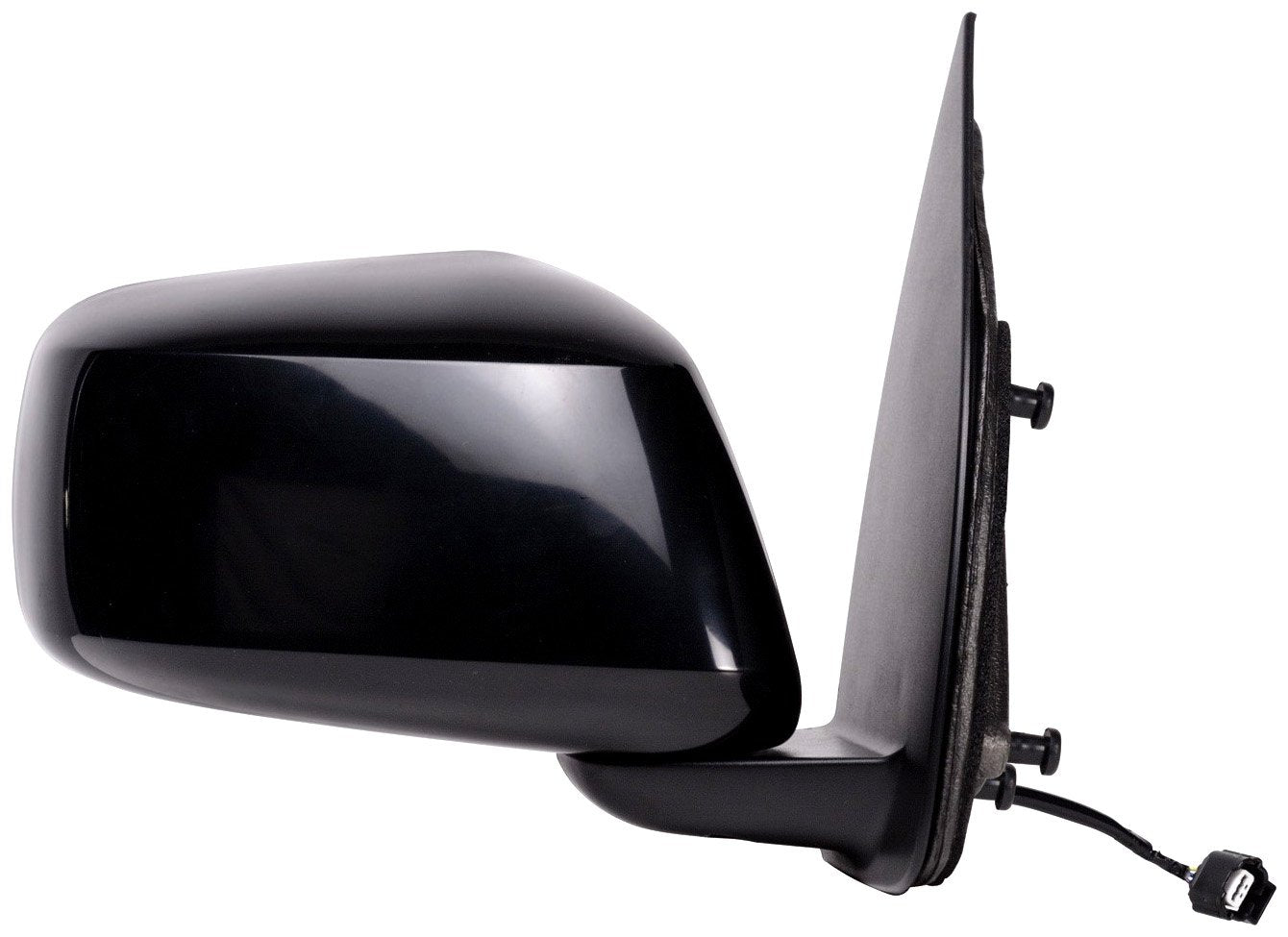 Fit System Passenger Side Mirror 68029N for Nissan Frontier (Extended/crewcab), Xterra, Pathfinder, Textured Black, Foldaway, Power