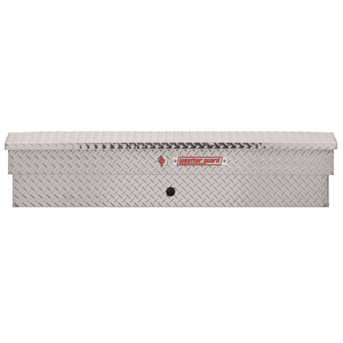 Weather Guard 56in Model 174-0-04 Lo-Side Box, Aluminum, Clear, 4.0 cu ft
