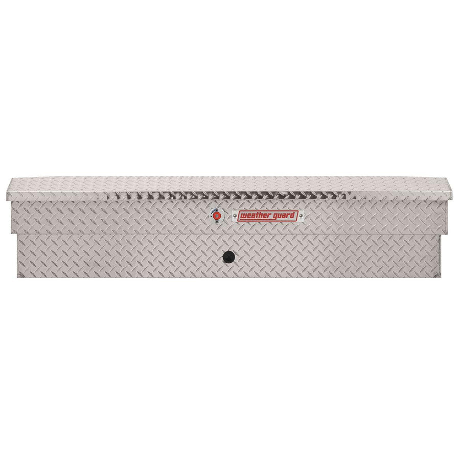 Weather Guard 56in Model 174-0-04 Lo-Side Box, Aluminum, Clear, 4.0 cu ft