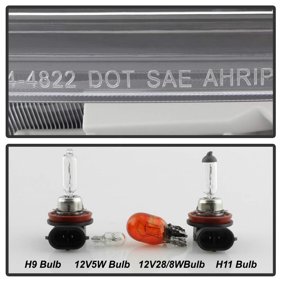 OEM Style Xtune Headlights (HD-JH-NA16-4D-OE-R) (OE)